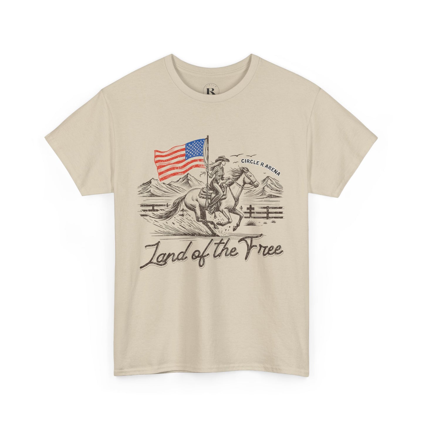 Land of The Free Adult Tee