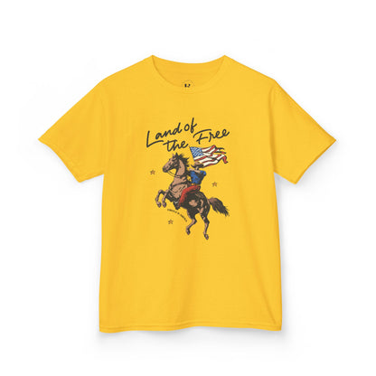 Land of The Free Kids Tee