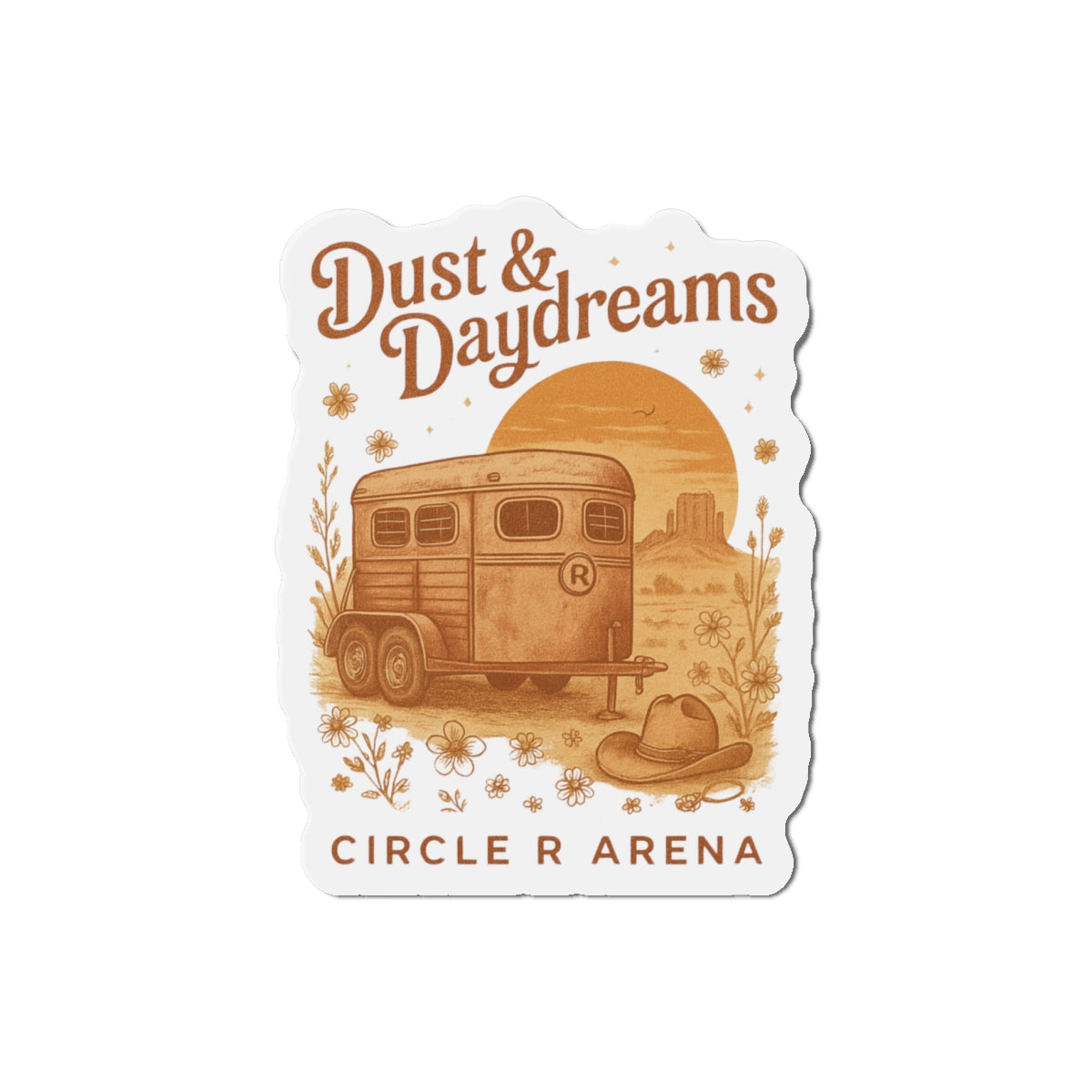 Dust & Daydreams Die-Cut Magnet