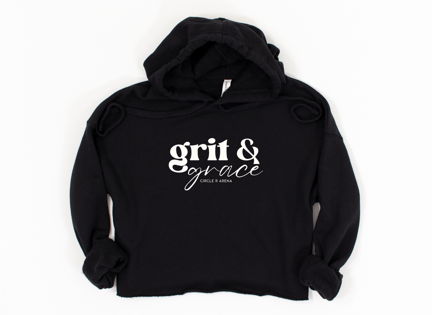 Grit & Grace Women's Bella+Canvas® Cropped Hoodie