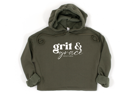 Grit & Grace Women's Bella+Canvas® Cropped Hoodie