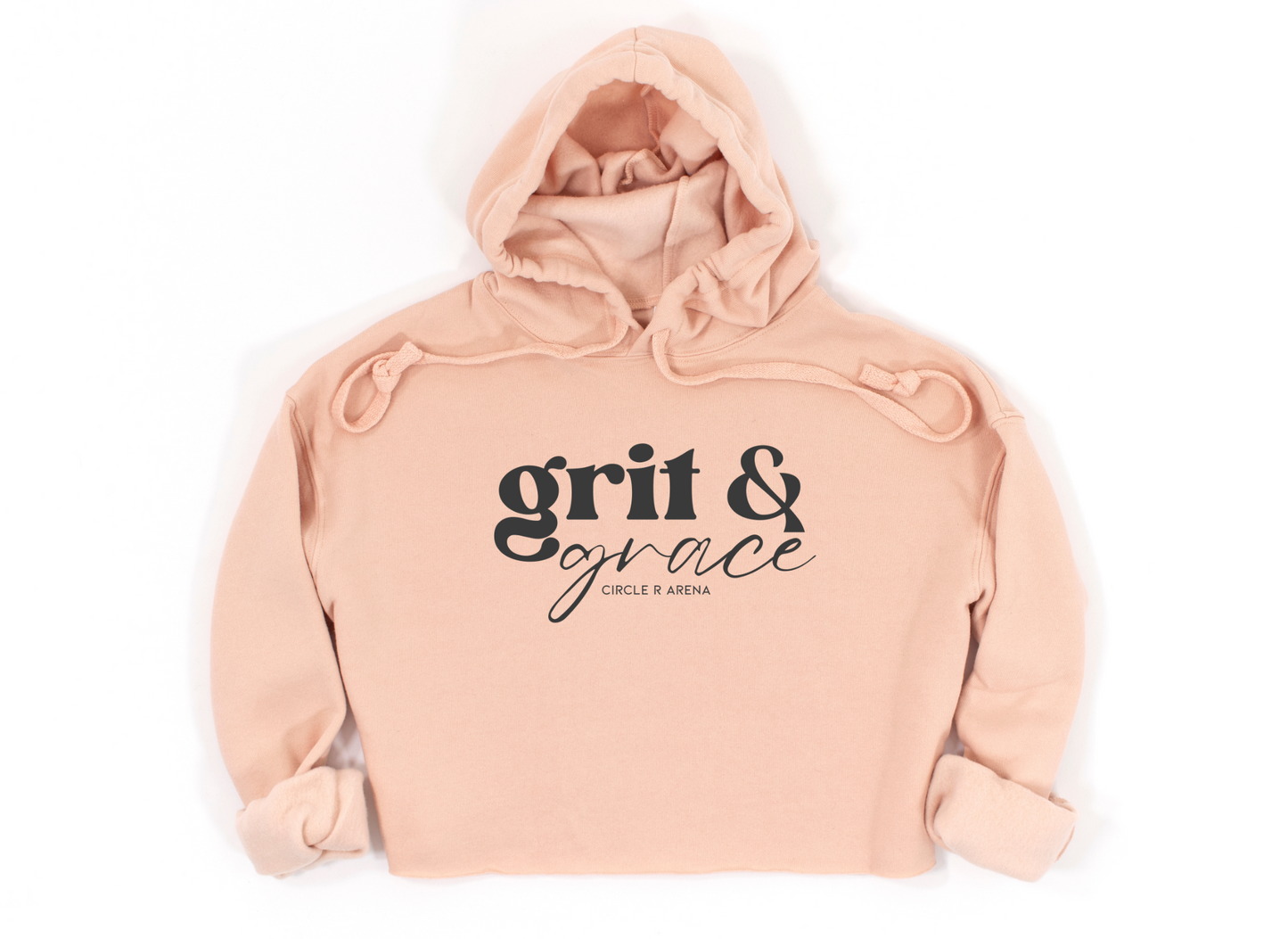 Grit & Grace Women's Bella+Canvas® Cropped Hoodie