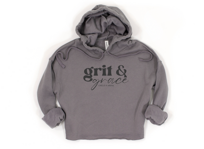 Grit & Grace Women's Bella+Canvas® Cropped Hoodie