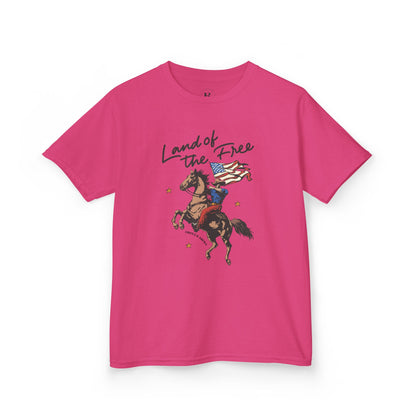 Land of The Free Kids Tee