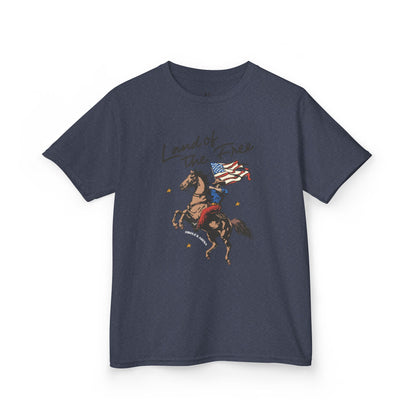 Land of The Free Kids Tee
