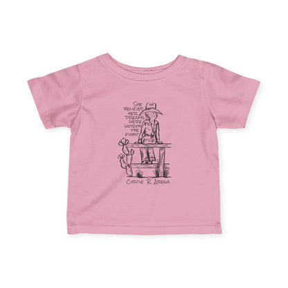 Worth The Fight - Circle R Arena Infant Tee