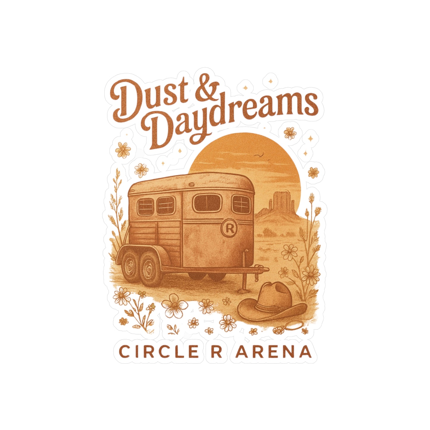Dust & Daydreams Vinyl Decal