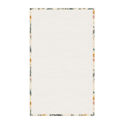 Western Floral Cotton Tea Towel
