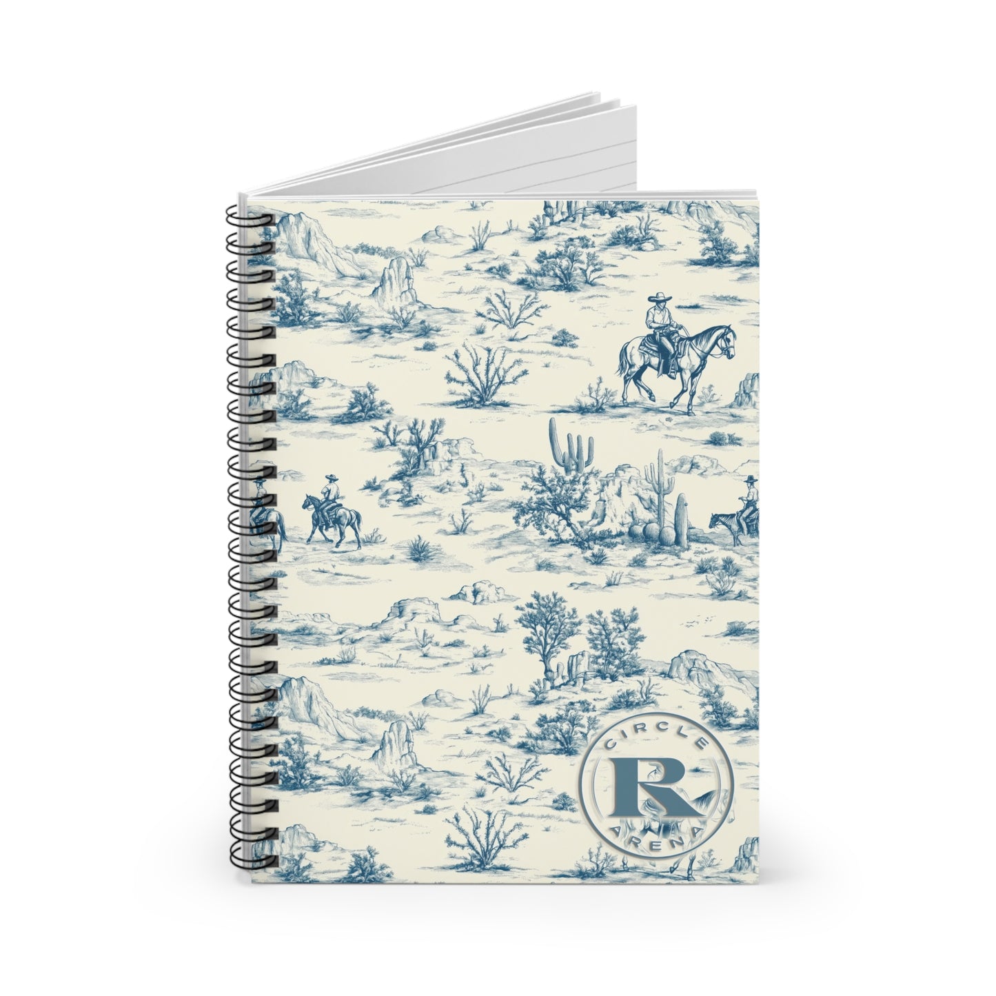 Vintage Western Spiral Notebook