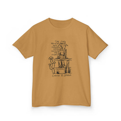 Worth The Fight - Circle R Arena Kids Tee