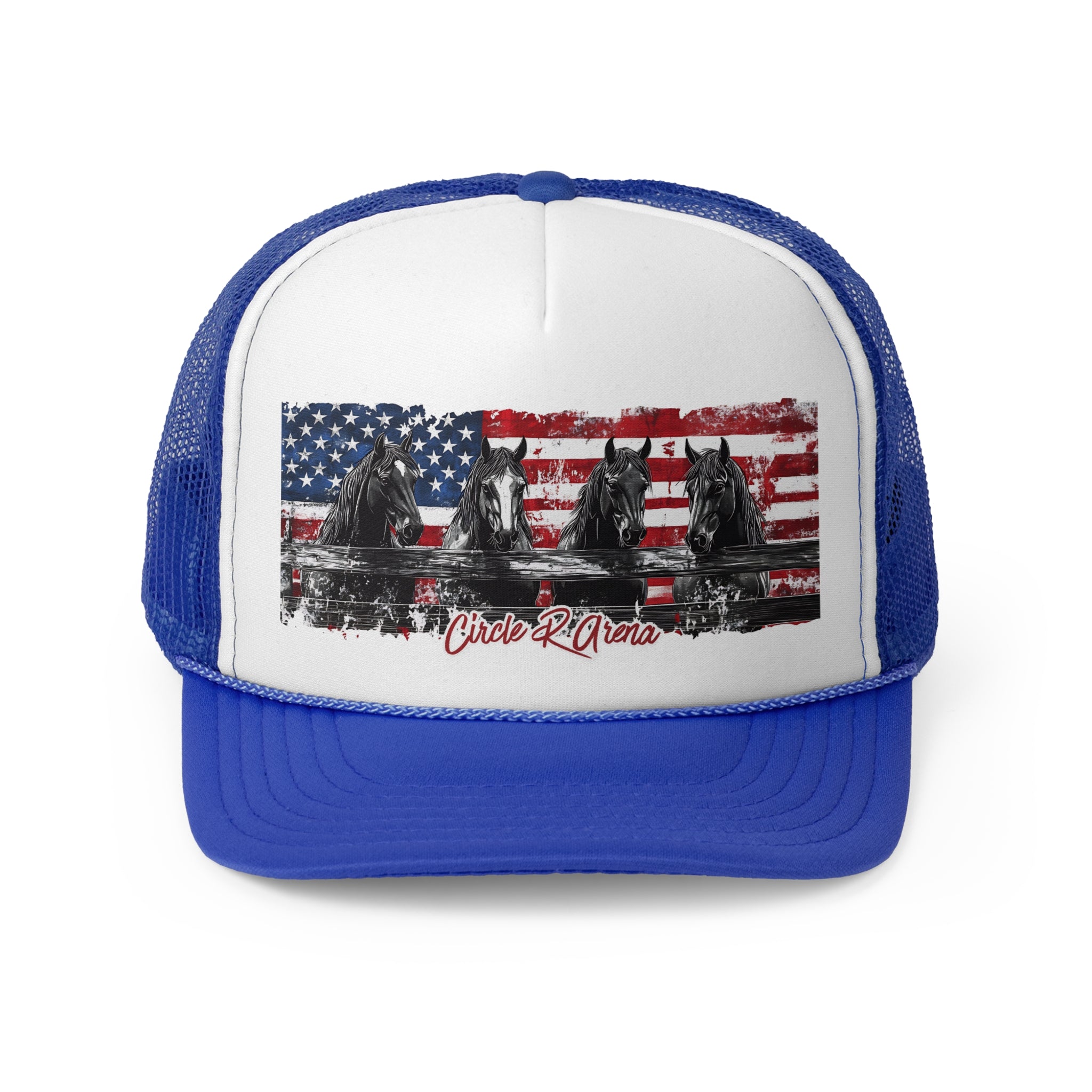 Western Patriotic Trucker Hat