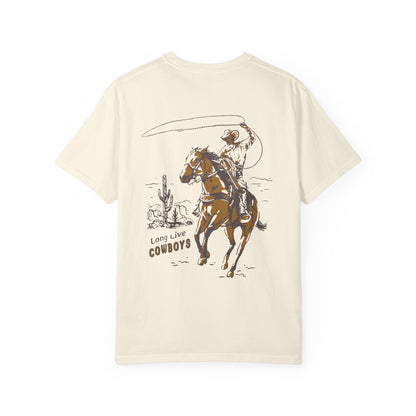 Long Live Cowboys - Circle R Arena Logo Adult Tee