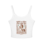 Wild Like The West Women's Crop Tank Top
