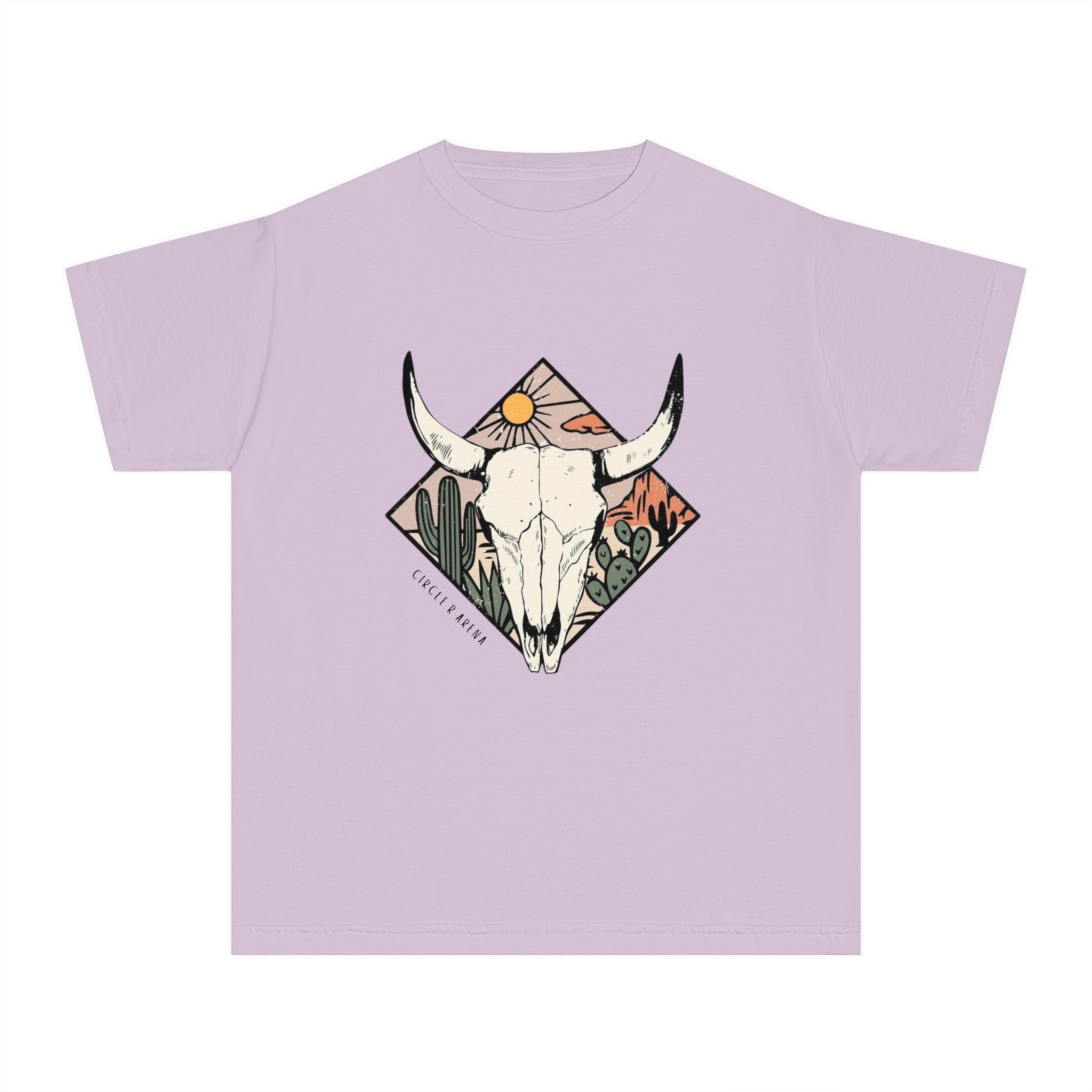 Desert Sunset CRA Logo Unisex Kids Tee