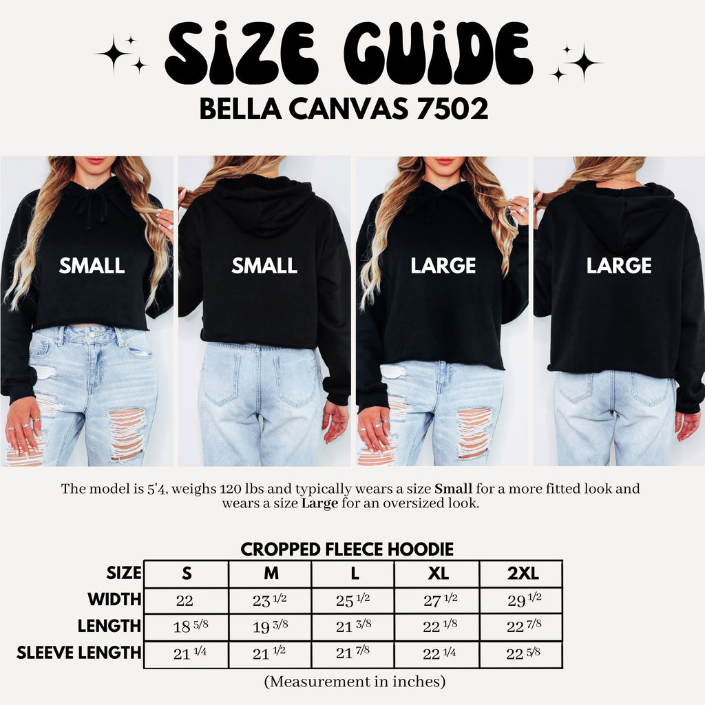 Grit & Grace Women's Bella+Canvas® Cropped Hoodie