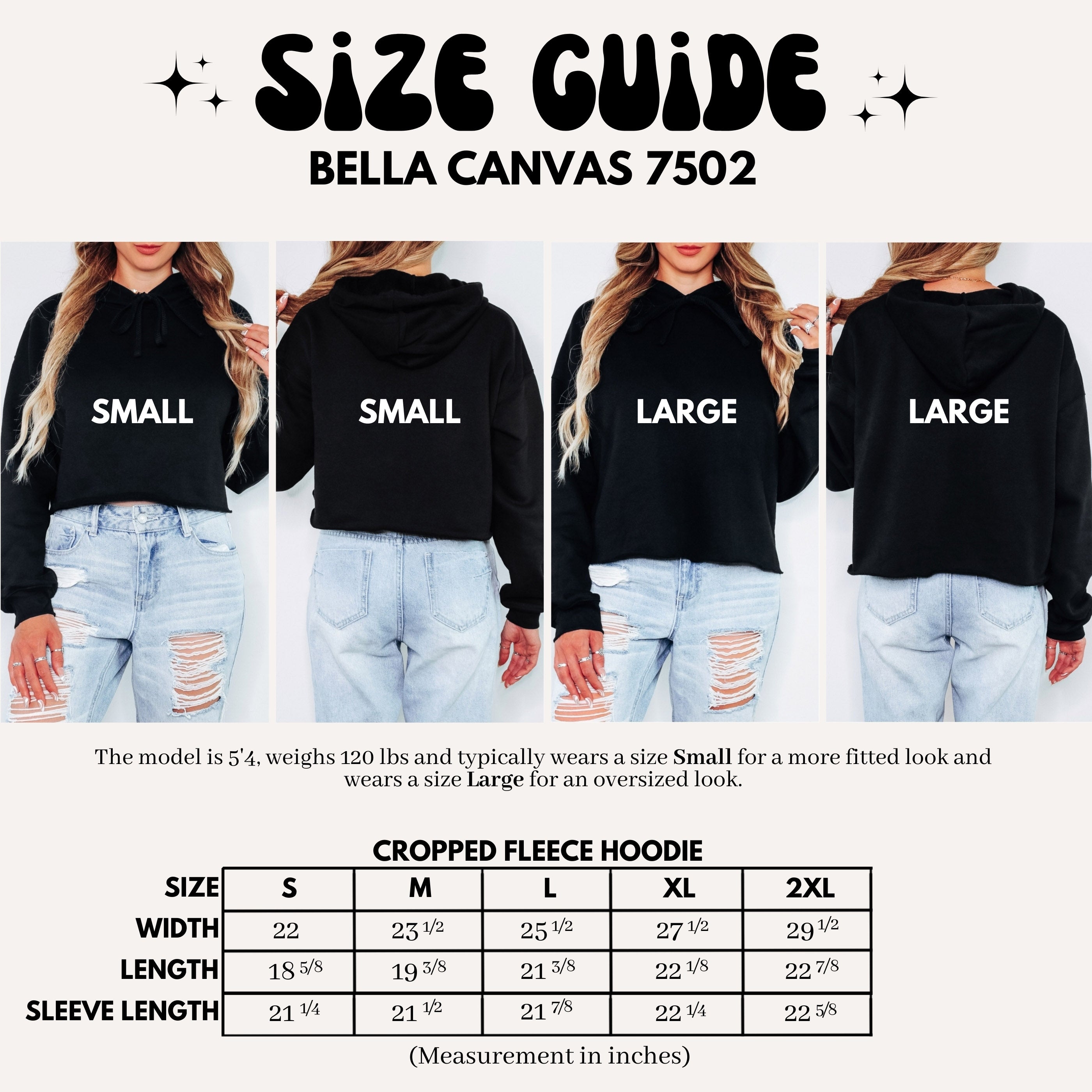 Grit & Grace Women's Bella+Canvas® Cropped Hoodie
