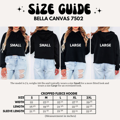 Grit & Grace Women's Bella+Canvas® Cropped Hoodie