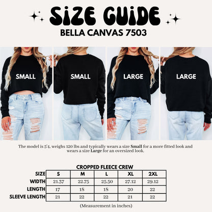 Grit & Grace Bella+Canvas® Cropped Sweatshirt