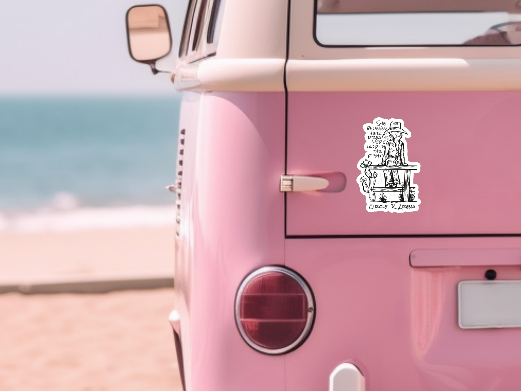 Worth The Fight Vinyl Decal