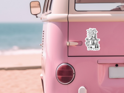 Worth The Fight Vinyl Decal