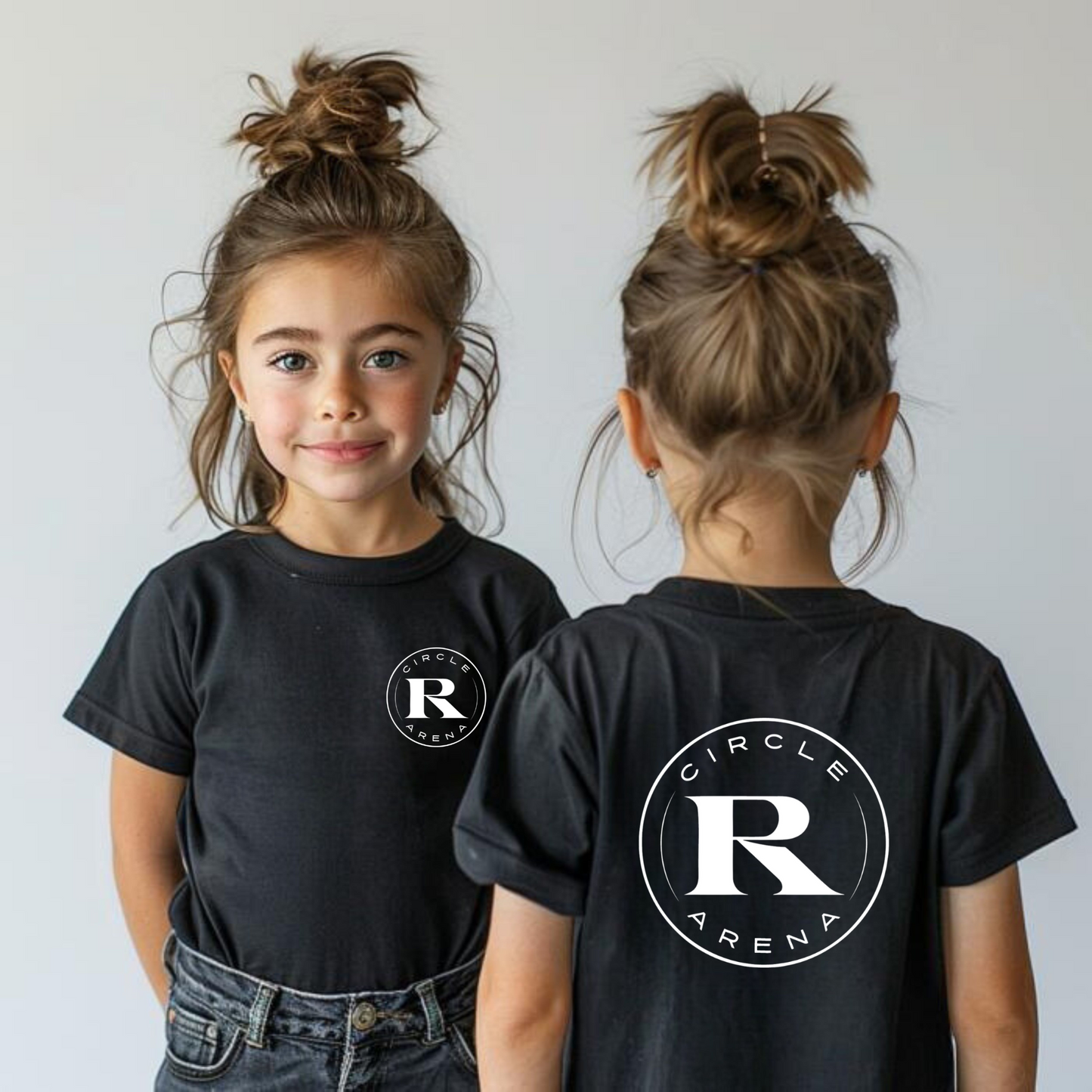 Circle R Arena Logo Unisex Kids Tee
