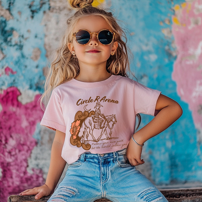 Cowgirl CRA Logo Kids Unisex Tee