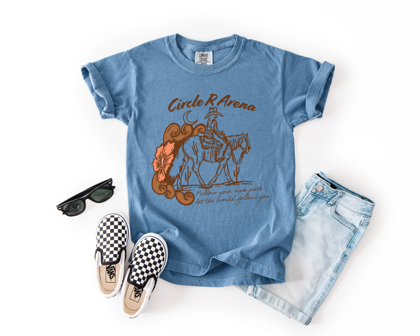 Cowgirl CRA Logo Kids Unisex Tee