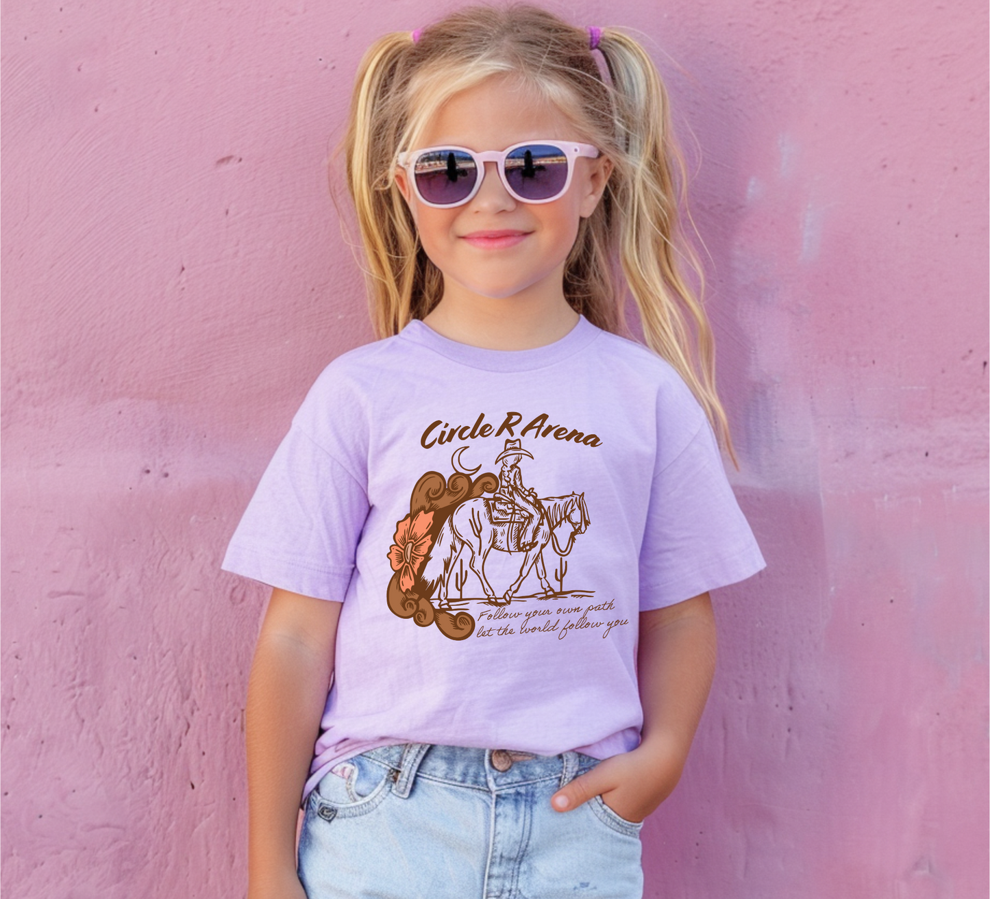 Cowgirl CRA Logo Kids Unisex Tee