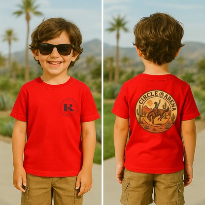 Desert Cowboy - Circle R Arena Kids Tee
