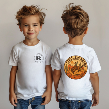Desert Cowboy - Circle R Arena Kids Tee