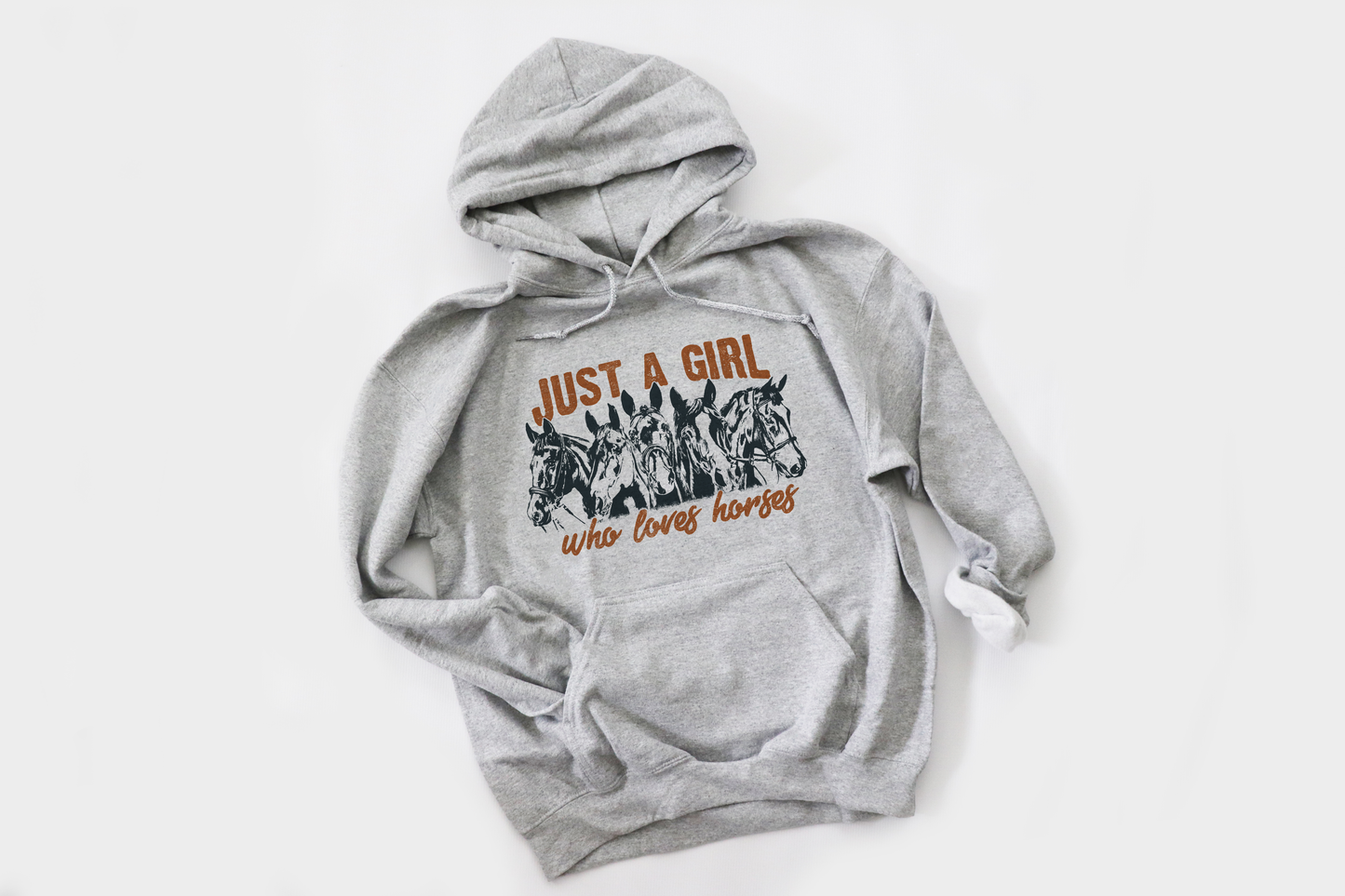 Just a Girl Who Loves Horses Gildan™️ Hoodie