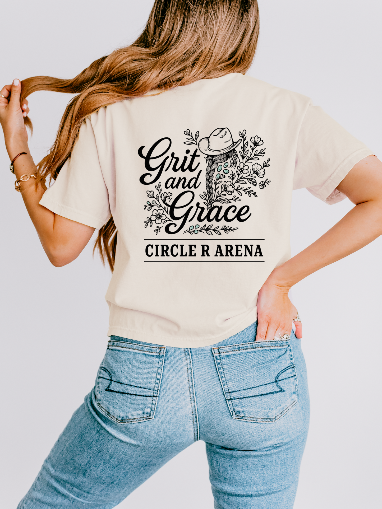 Grit & Grace Women's Comfort Colors Boxy Tee