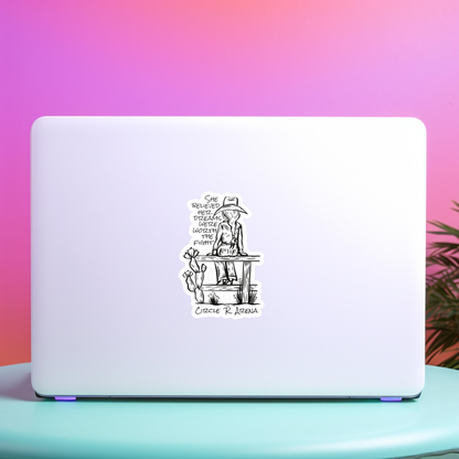 Worth The Fight Vinyl Decal