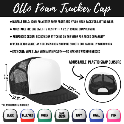 Grit & Grace Otto® Snap Back Trucker Hat