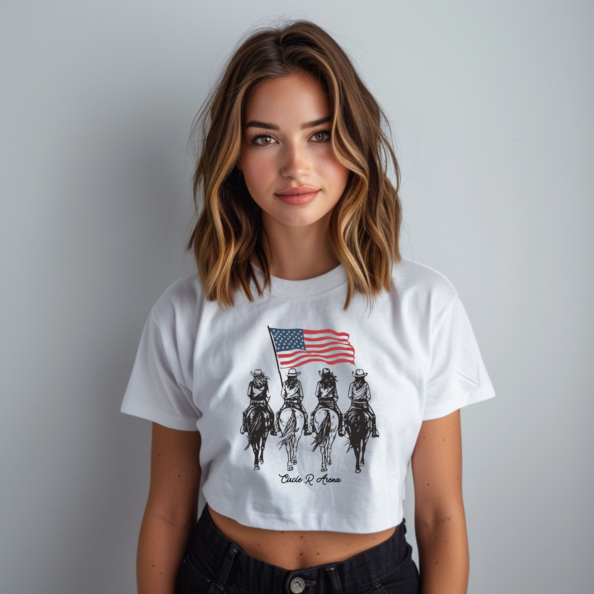 American Cowgirls Festival Crop Top