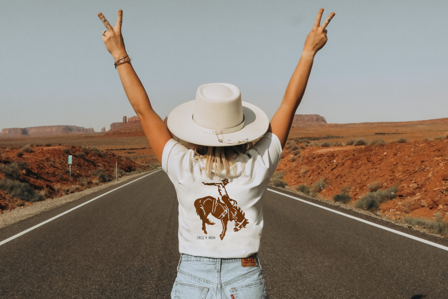 Bucking Horse CRA Logo Tee