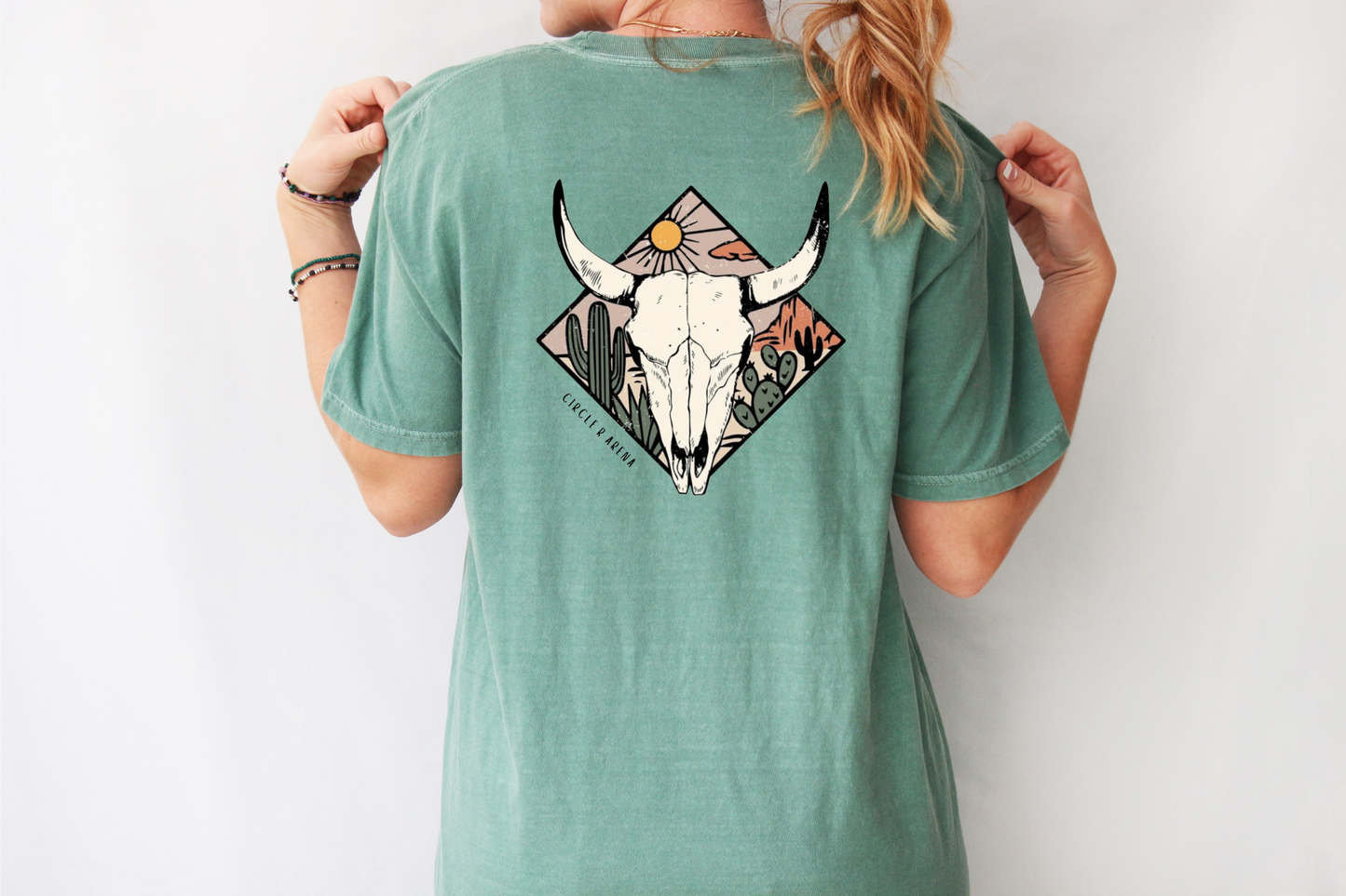 Desert Sunset CRA Logo Tee