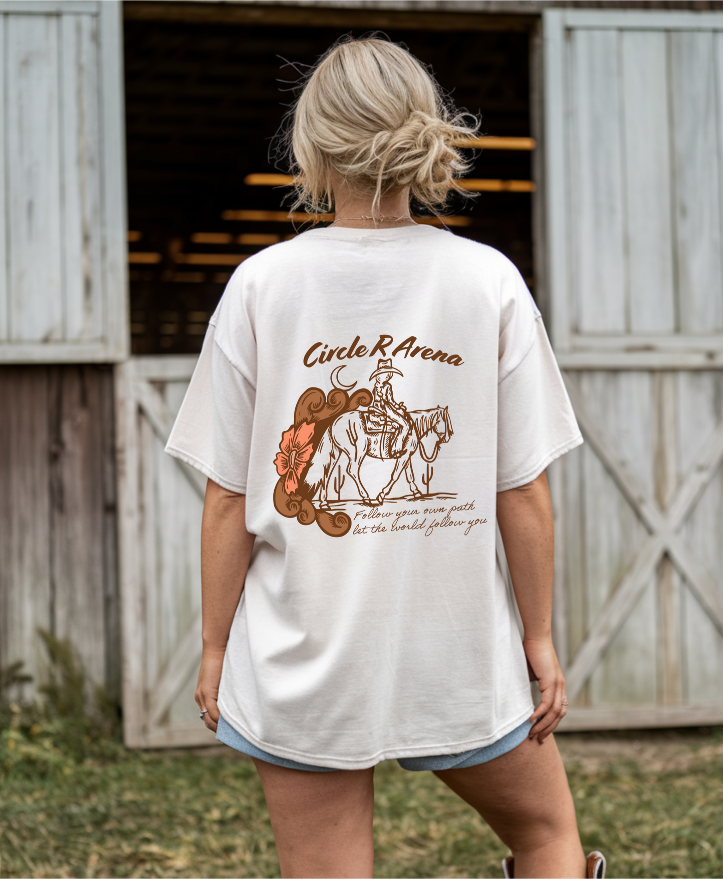 Cowgirl Circle R Arena Tee