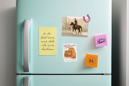 Dust & Daydreams Die-Cut Magnet