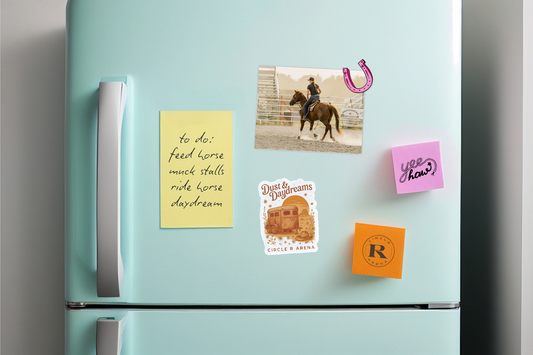 Dust & Daydreams Die-Cut Magnet