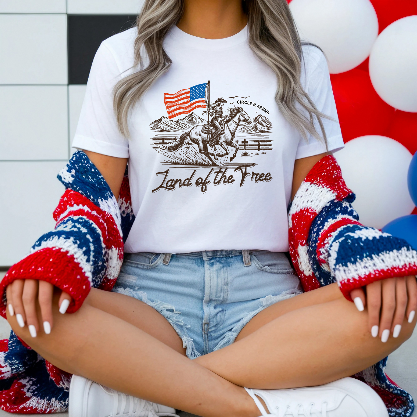 Land of The Free Adult Tee