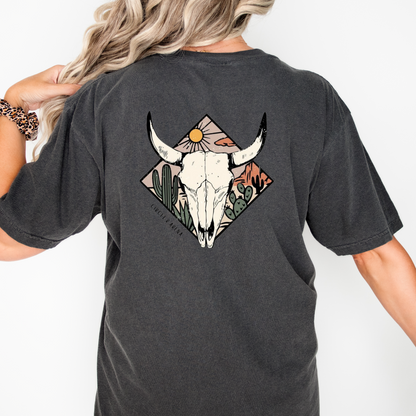 Desert Sunset CRA Logo Tee