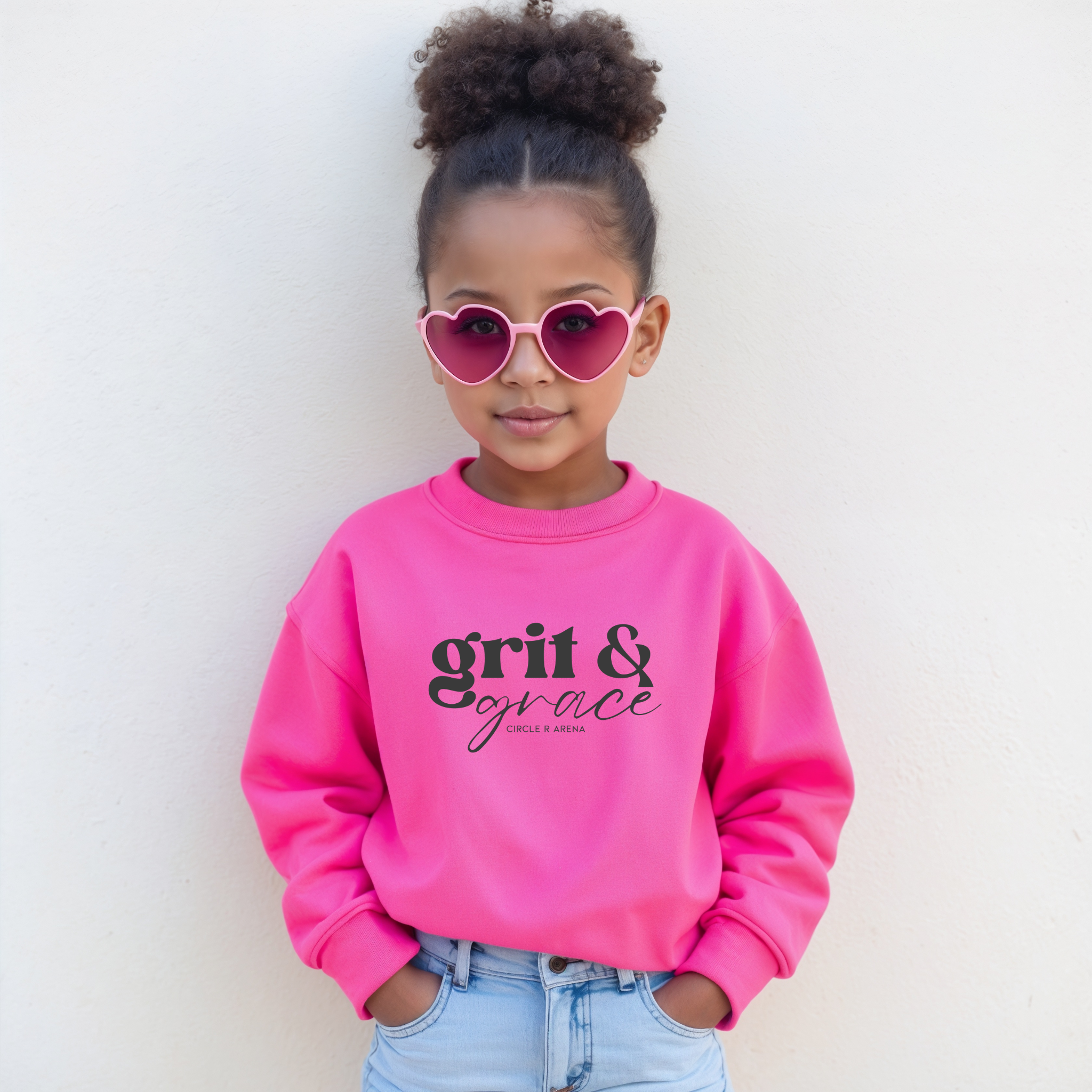 Grit & Grace Gildan® Youth Crewneck Sweatshirt