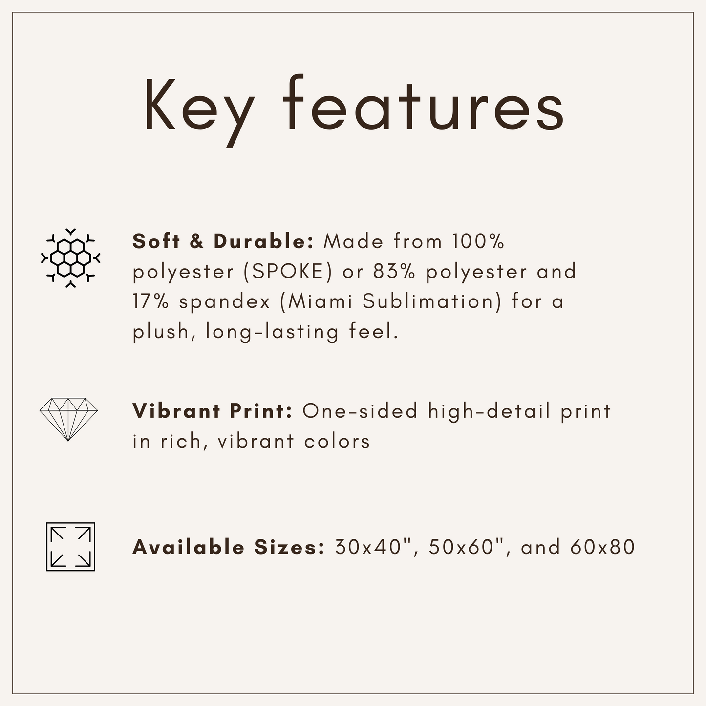 Aztec Velveteen Plush Blanket