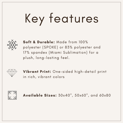 Aztec Velveteen Plush Blanket