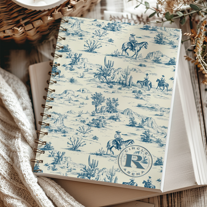 Vintage Western Spiral Notebook