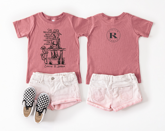 Worth The Fight - Circle R Arena Infant Tee
